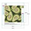 Avocado - Full Round Diamond - 30x30cm