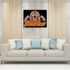 Tiger Logo - Full Round Diamond - 40x30cm