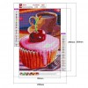 Cake  - Full Round Diamond - 25x35cm