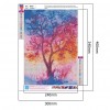 Maple Tree - Full Round Diamond - 30*40cm