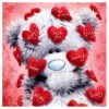 Bear-Round Diamond-30*30CM