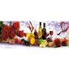 Rose Wine - Partial Round Diamond -