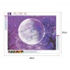 Moon - Full Round Diamond - 30x40cm