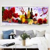 Rose Wine - Partial Round Diamond -