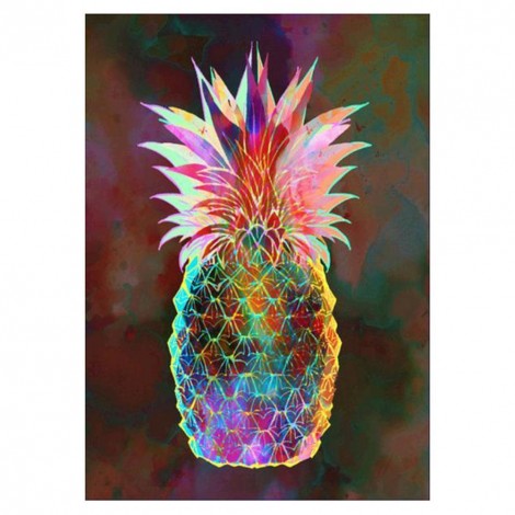 Colorful Pineapple 5D DIY Diamond Painting