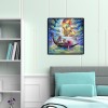 Cartoon Sun and Moon - Partial Round Diamond - 30x30cm