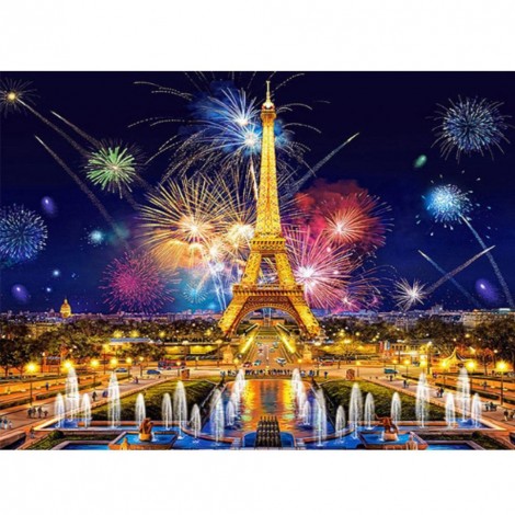 Gorgeous Firework - Full Diamond Painting - 40x30cm