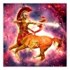 Sagittarius - Full Round Diamond - 30x30cm