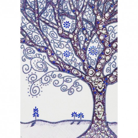 Tree - Special Shaped Diamond - 30x40cm