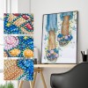 Feet - Special Shaped Diamond - 30x40cm