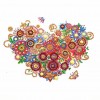 Love - Special Shaped Diamond - 30x30cm