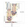 Feet - Special Shaped Diamond - 30x40cm