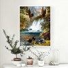 Waterfall Set - Full Round Diamond - 30x40cm