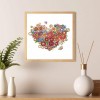 Love - Special Shaped Diamond - 30x30cm