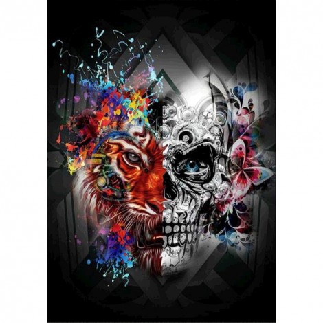 Skull - Full Diamond Painting - 30x40cm
