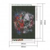 Skull - Full Diamond Painting - 30x40cm