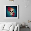 Novelty Skull - Full Round Diamond - 30x30cm