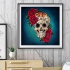 Novelty Skull - Full Round Diamond - 30x30cm