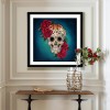 Novelty Skull - Full Round Diamond - 30x30cm