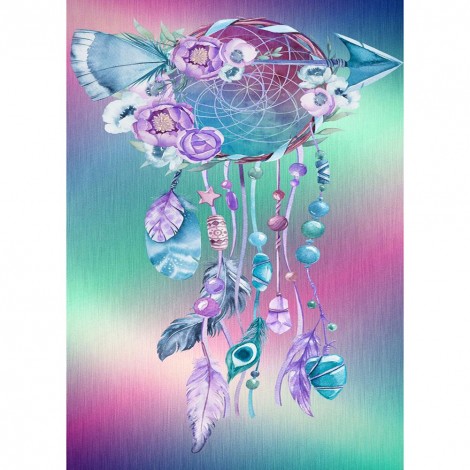 Dream Catcher  - Full Round Diamond - 30x40cm