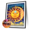 Home Moon Sun - Full Round Diamond - 30x40cm