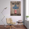Cross American Flag - Full Round Diamond - 30*40cm