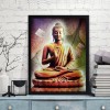 Buddha Statue  - Full Round Diamond - 30x40cm