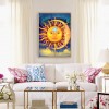 Home Moon Sun - Full Round Diamond - 30x40cm