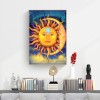 Home Moon Sun - Full Round Diamond - 30x40cm