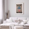 Cross American Flag - Full Round Diamond - 30*40cm