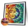 Sun Moon - Full Round Diamond - 30x30cm