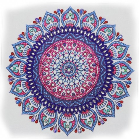 Mandala  - Special Shaped Diamond - 30x30cm