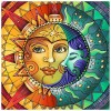 Sun Moon - Full Round Diamond - 30x30cm