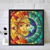 Sun Moon - Full Round Diamond - 30x30cm