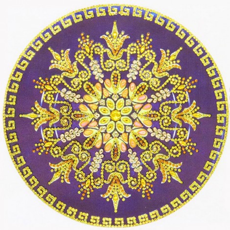 Mandala  - Special Shaped Diamond - 30x30cm
