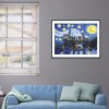 Starry Night - Full Round Diamond - 30x40cm