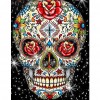 Skull - Full Round Diamond - 40x50cm