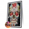 Skull - Full Round Diamond - 40x50cm