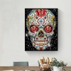 Skull - Full Round Diamond - 40x50cm