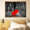 Street Umbrella - Partial Round Diamond - 30x25cm