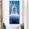 Rose in Bottle - Full Round Diamond - 50x110cm