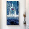 Rose in Bottle - Full Round Diamond - 50x110cm