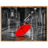Street Umbrella - Partial Round Diamond - 30x25cm