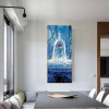 Rose in Bottle - Full Round Diamond - 50x110cm