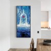 Rose in Bottle - Full Round Diamond - 50x110cm