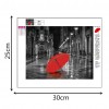 Street Umbrella - Partial Round Diamond - 30x25cm