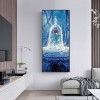 Rose in Bottle - Full Round Diamond - 50x110cm