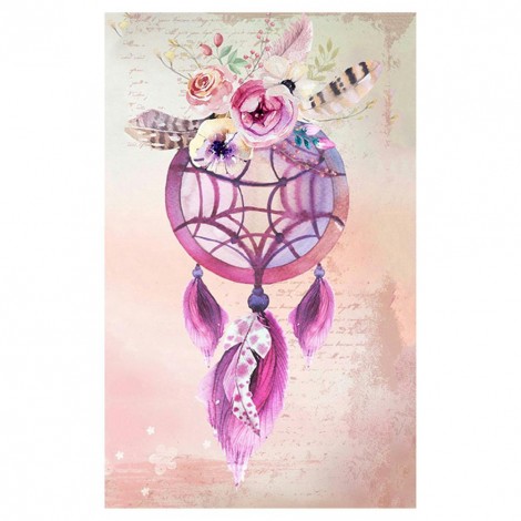 Abstract - Full Round Diamond - 30x30cm