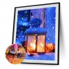 Snow Lantern - Full Round Diamond - 30x40cm