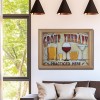 Wine Glasses - Full Round Diamond - 40x30cm